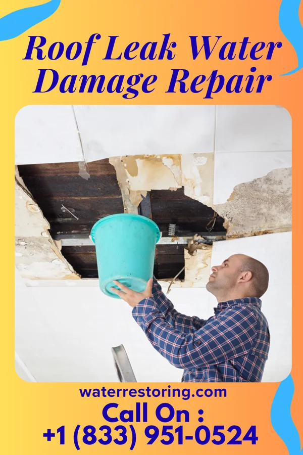 Roof Leak Water Damage Repair in Hutchinson, KS
